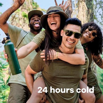 Imagem de Garrafa de água Hydro Flask Standard 710 mL com tampa de palha flexível