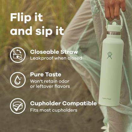 Imagem de Garrafa de água Hydro Flask Standard Flex Straw Cap 700mL