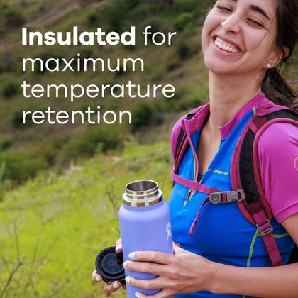 Imagem de Garrafa de água Hydro Flask Wide Flex Cap Lupin 600mL