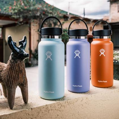 Imagem de Garrafa de água Hydro Flask Wide Flex Cap Lupin 600mL