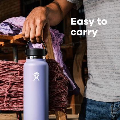 Imagem de Garrafa de água Hydro Flask Wide Flex Cap Lupin 600mL
