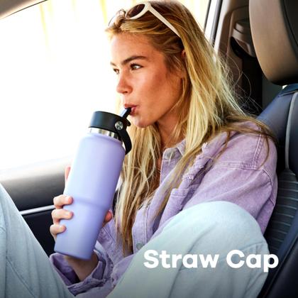 Imagem de Garrafa de água Hydro Flask Wide Flex Straw 950ml Agave