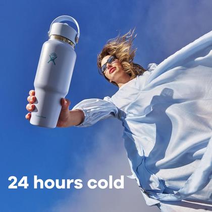 Imagem de Garrafa de água Hydro Flask Wide Flex Straw 950ml Botanical Bliss