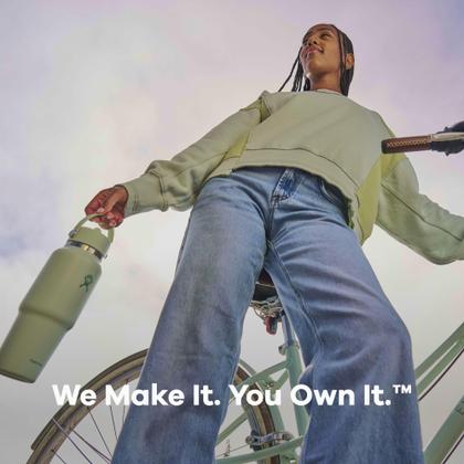 Imagem de Garrafa de água Hydro Flask Wide Flex Straw 950mL Indigo