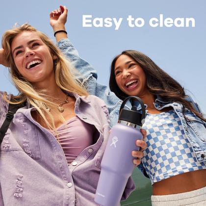 Imagem de Garrafa de água Hydro Flask Wide Flex Straw 950ml Ivory