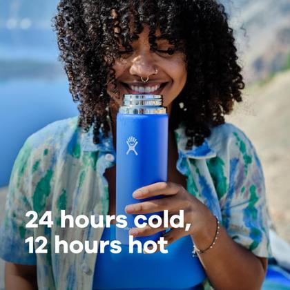 Imagem de Garrafa de água Hydro Flask Wide Mouth 600mL Fossil