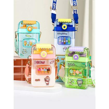 Imagem de Garrafa de Água Infantil Hello Summer com Bocal Dupla 850ml