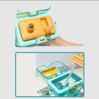 Imagem de Garrafa de Água Infantil Hello Summer com Bocal Dupla 850ml