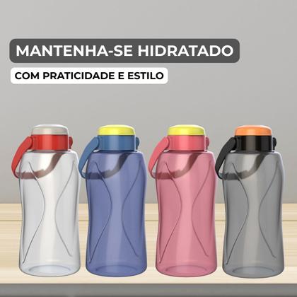 Imagem de Garrafa De Água Max 1,5lt Com Alça Suporte Celular Grande
