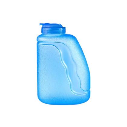 Imagem de Garrafa de Agua Para Geladeira 1,7L Modelo Onda Quality Lummar 1700ml Retangular Alça Reforçada Colorida ou Transparente