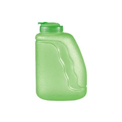 Imagem de Garrafa de Agua Para Geladeira 1,7L Modelo Onda Quality Lummar 1700ml Retangular Alça Reforçada Colorida ou Transparente