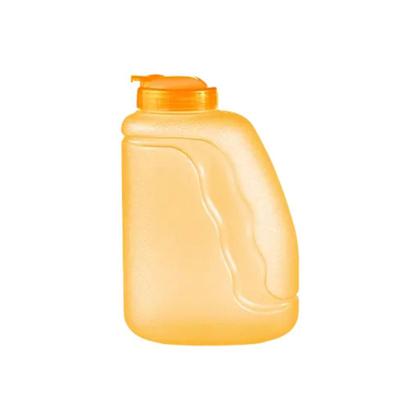 Imagem de Garrafa de Agua Para Geladeira 1,7L Modelo Onda Quality Lummar 1700ml Retangular Alça Reforçada Colorida ou Transparente