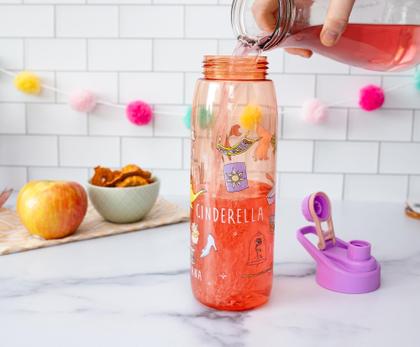 Imagem de Garrafa de Água Silver Buffalo Disney Princess 800mL