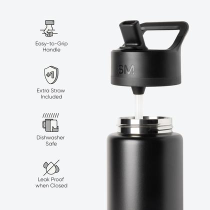 Imagem de Garrafa de água Simple Modern Kids Summit Disney Princess 500ml