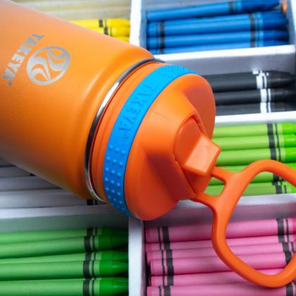 Imagem de Garrafa de Água Takeya Actives em Aço Inoxidável - 530ml com Canudo