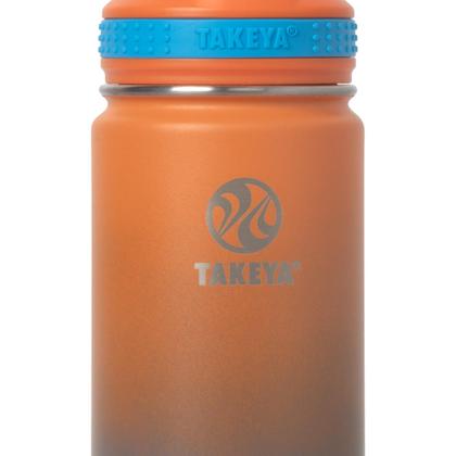 Imagem de Garrafa de Água Takeya Actives em Aço Inoxidável - 530ml com Canudo