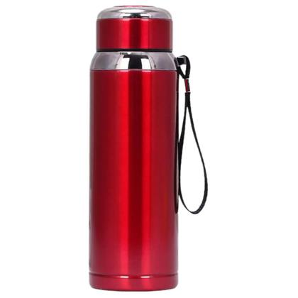 Imagem de Garrafa De Água Térmica Aço Inox 800ML Café com Infusor Quente Ou Frio Com Vedação Resistente