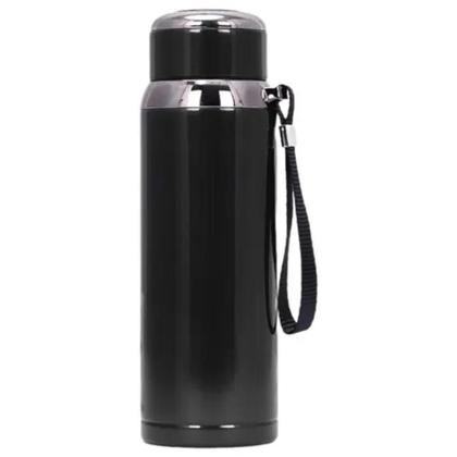 Imagem de Garrafa De Água Térmica Aço Inox 800ML Café com Infusor Quente Ou Frio Com Vedação Resistente