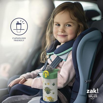 Imagem de Garrafa de água Zak Designs Sanrio Sage Kids 400 ml de aço inoxidável