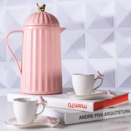 Imagem de Garrafa de Café e Chá Térmica Plástica Bird 600ml Servir Wolff Premium