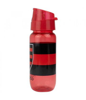Imagem de Garrafa De Plástico Flamengo Vermelha 450ml Oficial