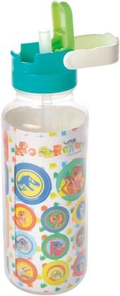 Imagem de Garrafa de Plástico FUN Com Adesivos e Tampa Automática 600 ml - Jurassic Baby