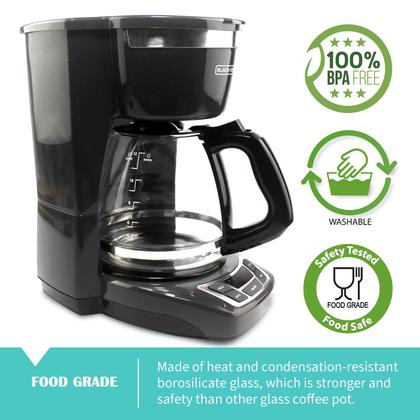 Imagem de Garrafa de reposição de 12 xícaras para cafeteira Black and Decker