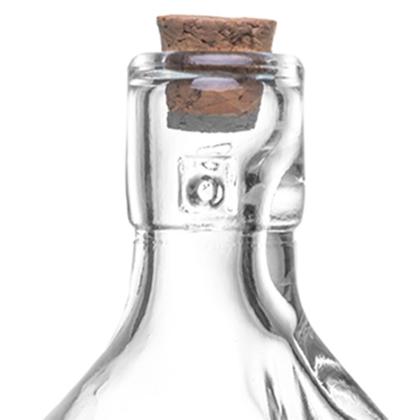 Imagem de Garrafa de vidro para azeite com rolha Lyor 200 ml