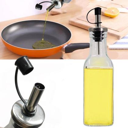 Imagem de Garrafa De Vidro Para Azeite Com Tampa - Fratelli