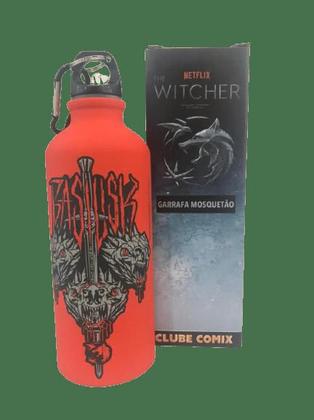 Imagem de Garrafa Em Aluminio Mosquetão The Witcher The Beasts 500 Ml