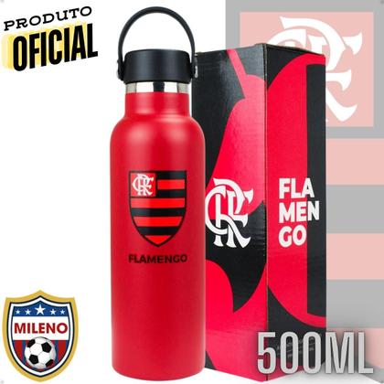 Imagem de Garrafa flamengo térmica em inox 500ml mileno ref. qh0745