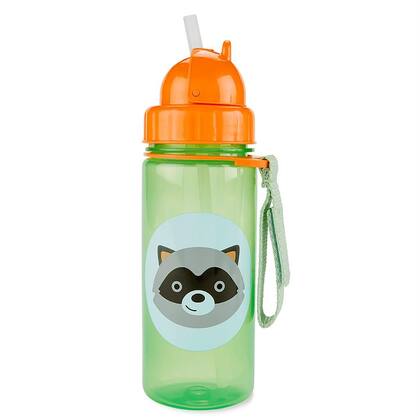 Imagem de Garrafa Flip Skip Hop 384ML Zoo Guaxinim Verde