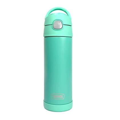 Imagem de Garrafa Garrafinha Térmica Thermos 470ml Até 12h Frio Verde