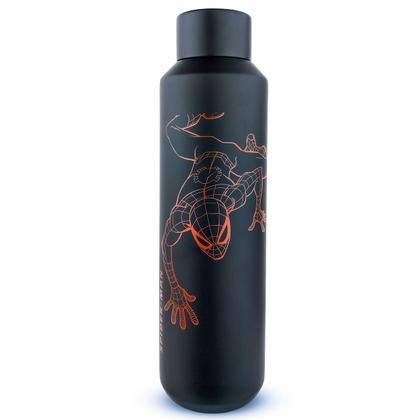 Imagem de Garrafa Homem Aranha Térmica Marvel 600ml Vingadores Inox