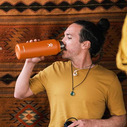 Imagem de Garrafa Hydro Flask Wide Flex Cap 946ml Cascade