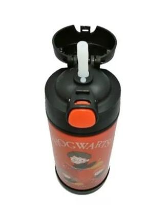 Imagem de Garrafa Infantil Click Canudo Hogwarts Harry Potter 300ml