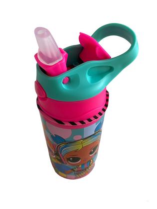Imagem de Garrafa Infantil Inox Água Suco Escolar Pequena Lol 500ml