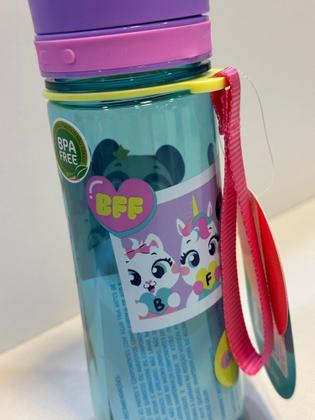 Imagem de Garrafa infantil puket tritan multibichos bff