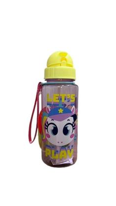 Imagem de Garrafa Infantil Puket Tritan Unicórnio Tenis Play Lavanda