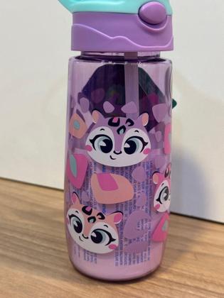 Imagem de Garrafa infantil tritan puket onça fantastica