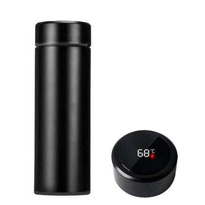 Imagem de Garrafa Inox Com Termômetro Display Inteligente 480Ml