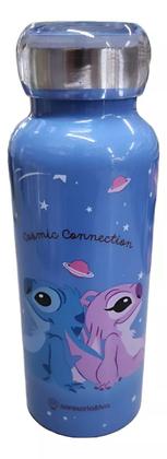 Imagem de Garrafa Inox Stitch Angel e Namorados 500ml ZonaCriativa  