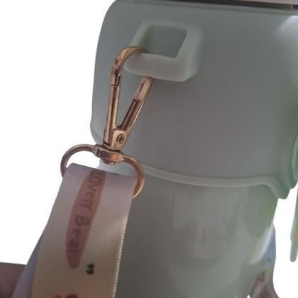Imagem de Garrafa Isotérmica Aço Inox Infantil com Alça 500 ml. HM-385