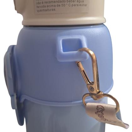Imagem de Garrafa Isotérmica Aço Inox Infantil com Alça 500 ml. HM-385