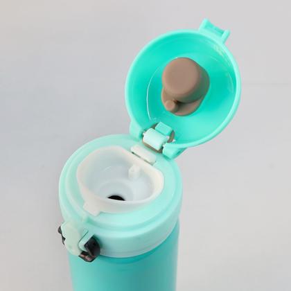 Imagem de Garrafa isotérmica aço inox trava vacuum cup 400 ml