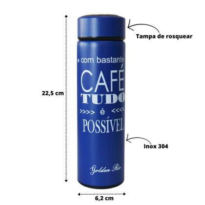 Imagem de Garrafa isotérmica com infusor fosca 450ml