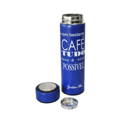 Imagem de Garrafa isotérmica com infusor fosca 450ml
