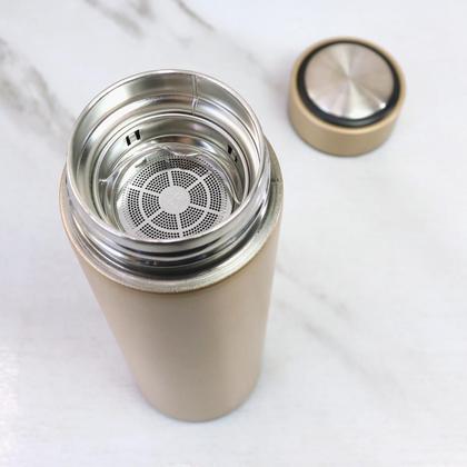 Imagem de Garrafa isotérmica de aço inox com infusor 400ml