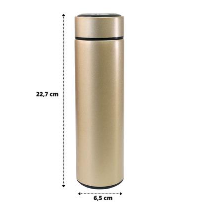 Imagem de Garrafa isotérmica de aço inox com infusor 400ml