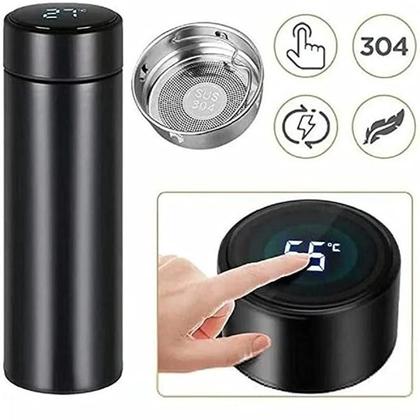 Imagem de Garrafa LED Térmica Café, Água C/Sensor De Temperatura